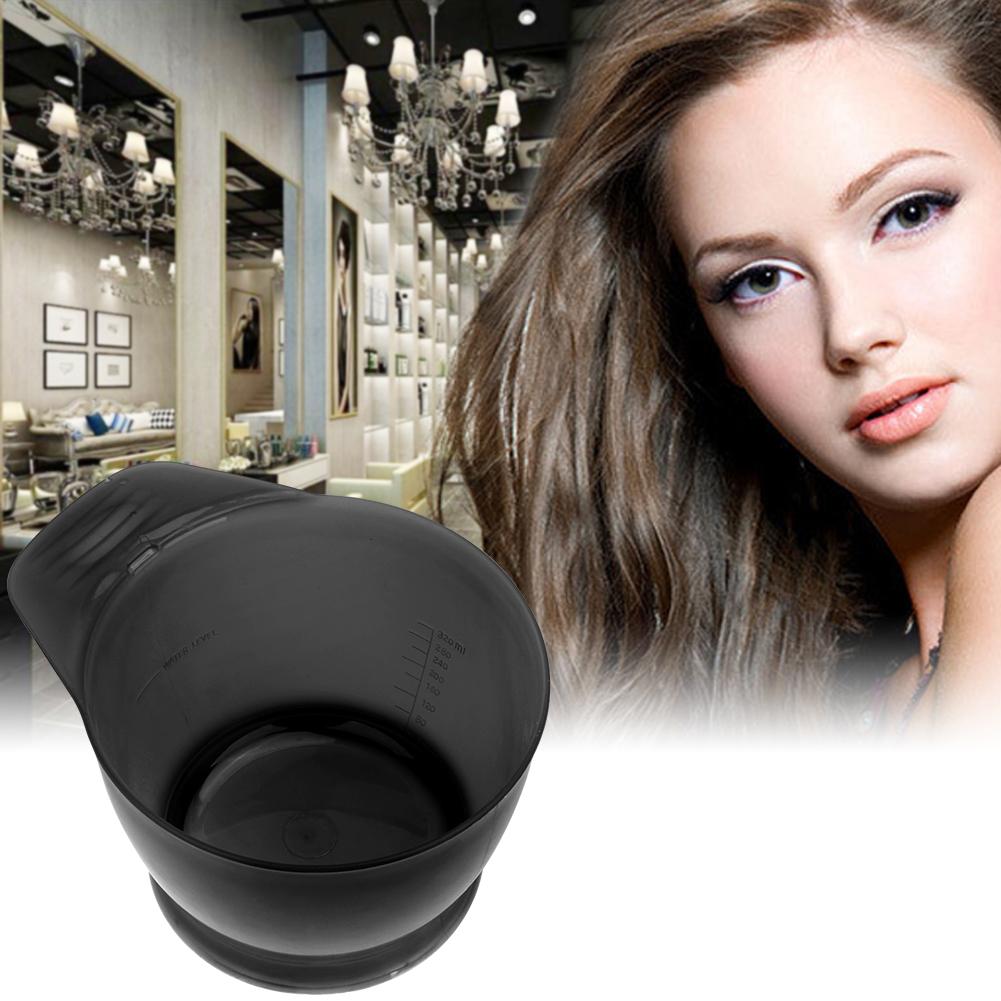 Hair Dye Bowl with Scale Plastic Color Mixing Tint Bowl Multi-Function Hair Dye Applicator Bowl Large Capacity Hair Dying Tools