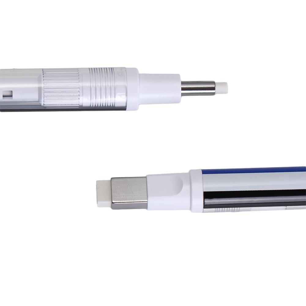Super Fine Mechanical Eraser Press Type Pencil Eraser Pen Shape Rubber  Art Supplies