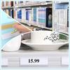 10pcs PVC Material Self-adhesive Shelf Label Transparent Classification Label  Retail Display