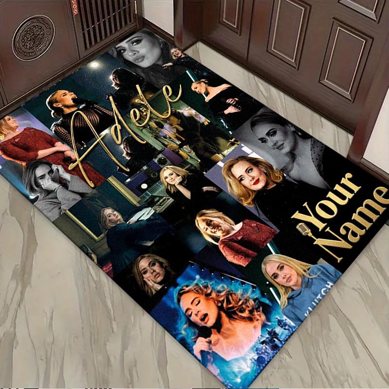 Name Custom Adele Carpet Rug for Living Room Bedroom Home Sofa Decoration,Kids Play Non-slip Floor Mat