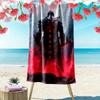 Kratos God Of War Print Beach Towel, Large Soft Quick Dry Towel for Beach Camping Swimming