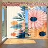 2D FLAT PRINTING 2pcs Curtains (Without Rod) Floral Spring Design(9) Saint Patrick Is Day Holiday Curtains Semi-Sheer Curtains