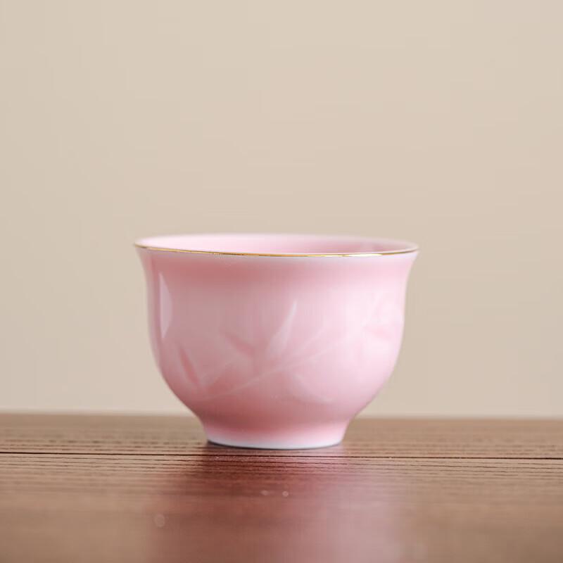 Hand-painted Celadon Bamboo Rhyme Tea Set