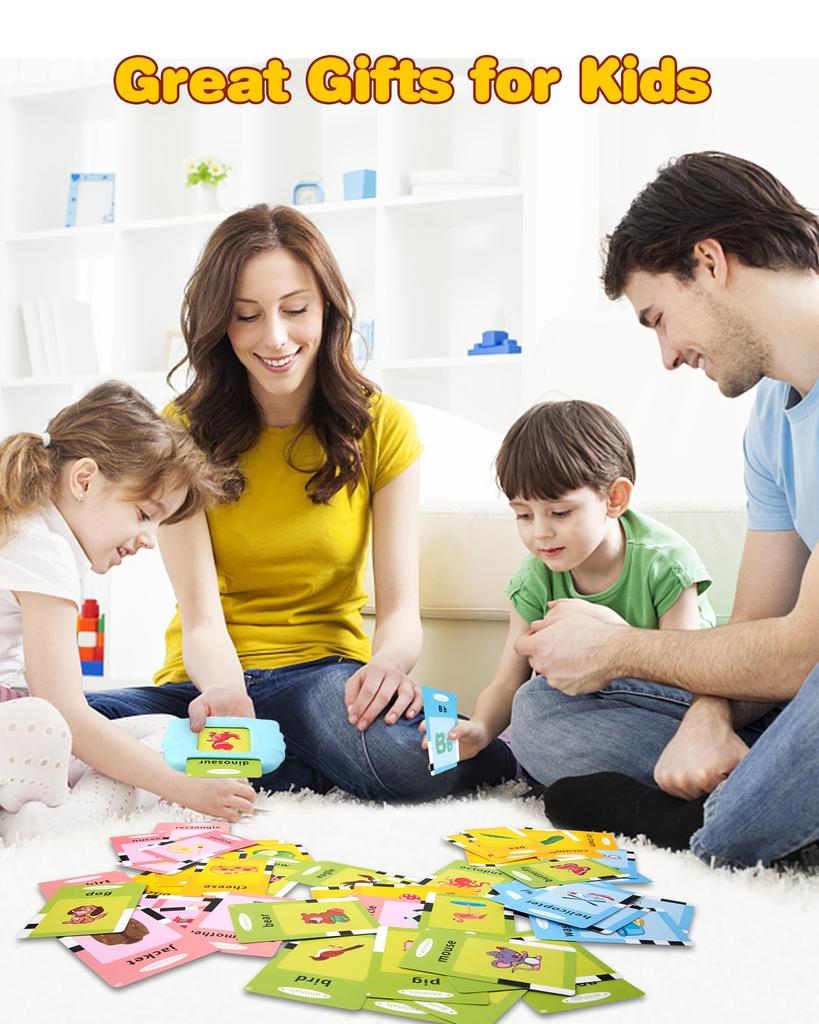 Pure English version cross border children enlightenment early education smart card learning machine puzzle English card machine baby card Pure Engli