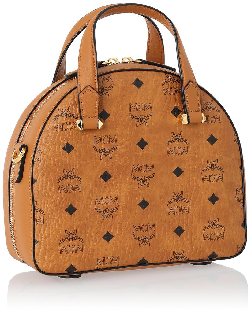 MCM MWTASSE19 Cognac Shoulder Bag Women's [Used]