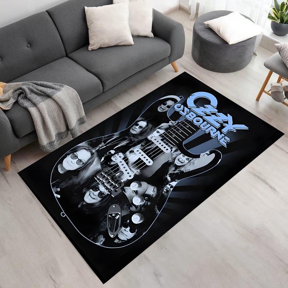 Ozzy Osbourne Tribute Poster Carpet Suitable for Kitchen Dormitory Hallway Study room Antislip Carpet Office home decor Perfect Gift for Women/Men