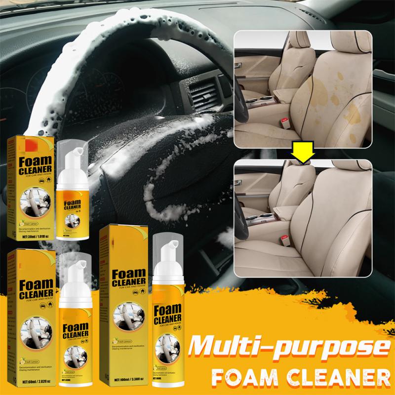 New Multi-Purpose Foam Cleaner Leather Clean Wash Automoive Car Interior Home Wash Maintenance Surfaces Spray Foam Cleaner