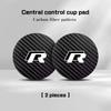 Car Coaster Water Cup Mat Anti-slip Pad Accessories for VW Volkswagen R GTI Golf 6 7 8 MK8 ID.3 4 Polo Tiguan Passat B5 Touareg zh5