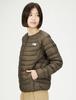 The North Face Thunder Round Neck Cold Cocoa Size M Women's Jacket, Water-Repellent, Photonic, Weather, Brown,
