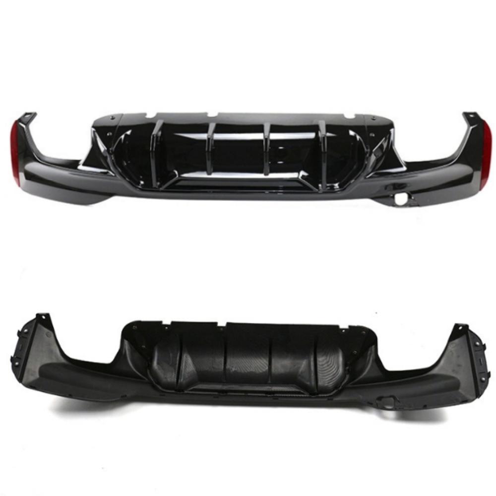 Für BMW 5er G30 G38 M5 2018-2023 Auto Heckstoßstange unterer Lippen-Spoiler-Separator