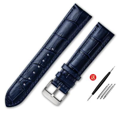 Echtes Leder Armband Blau farbe uhr strap für ci-tizen rossini armband 14 16 18 20mm 21m 22mm 23mm uhr band großhandel