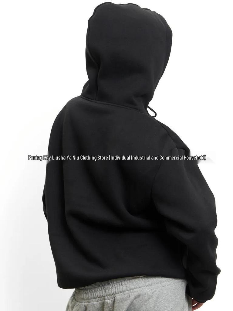 Trendy American-Style Hip-Hop Hooded Sweatshirt - Autumn/Winter Fashion