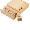 MidOcean Bootop Bamboo Desktop Calendar