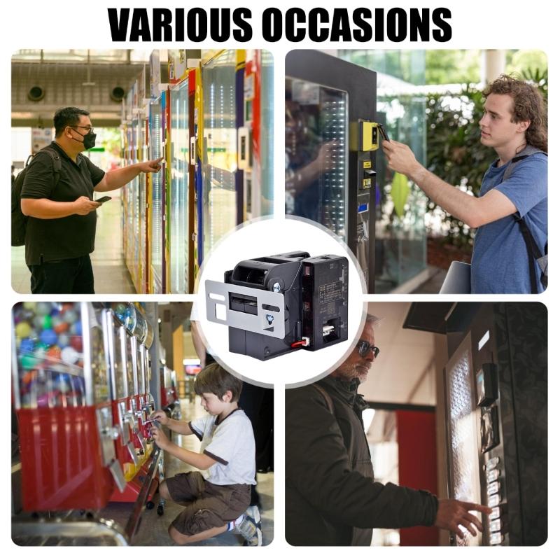 High Speeds Ticket Dispenser for Coin Operated Game Machines Features Universals and Durability Metal Plastic