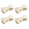 4Pcs Bowknot Shape Silicone Cord Winder Holder Wire Fixer Data Line Management Clips Cable Management Wrapper Holder