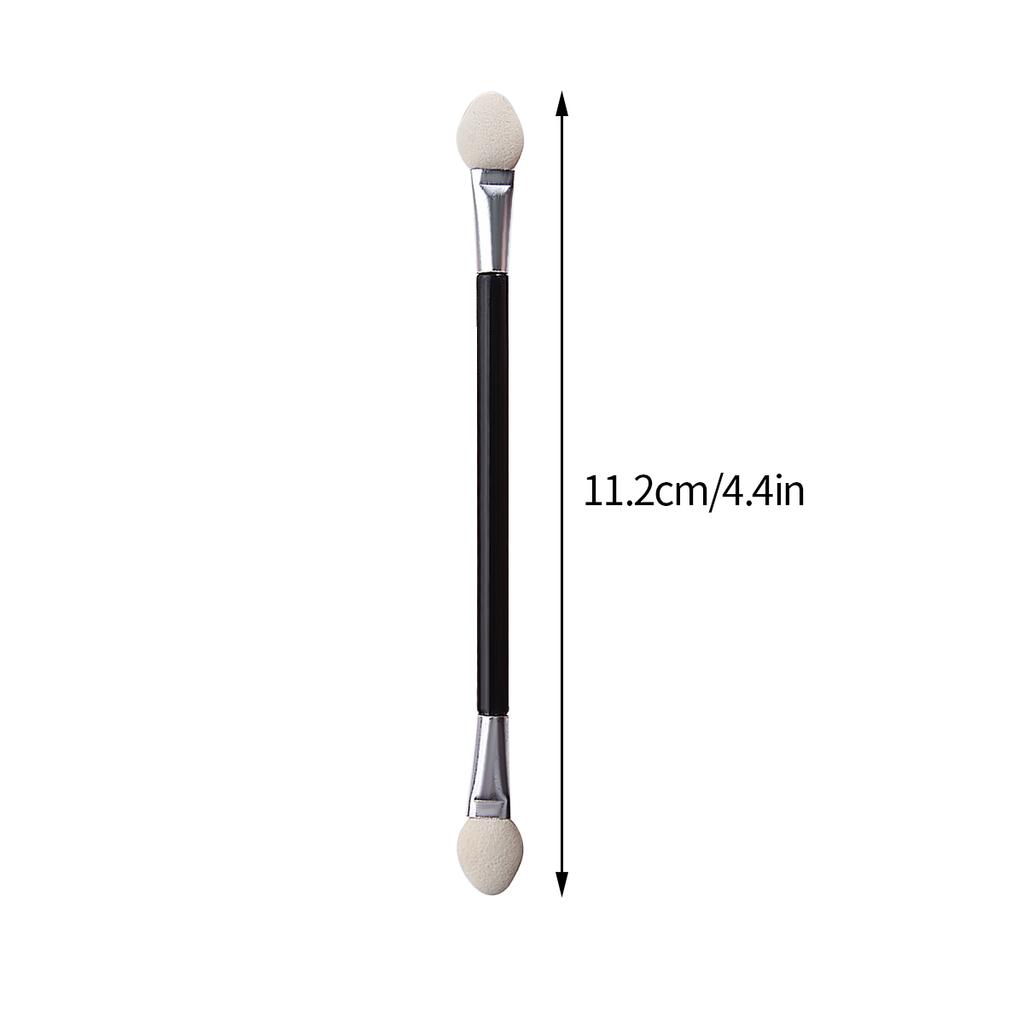 50/10PCS Professional Sponge Stick Eyeshadow applicator Makeup Brush Double head Eyeshadow Brush Mini Portable Sponge nail brush