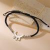  Stainless Steel Blessing Symbol Bracelet for Women Men Classic Geometric Pattern Bracelet Good Lucky Jewelry Party Gifts