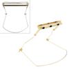 Universal Adjustable Iron 10 Holes Harmonica Neck Holder, Adjustable Mouth Organ Stand Harmonica Harp Rack