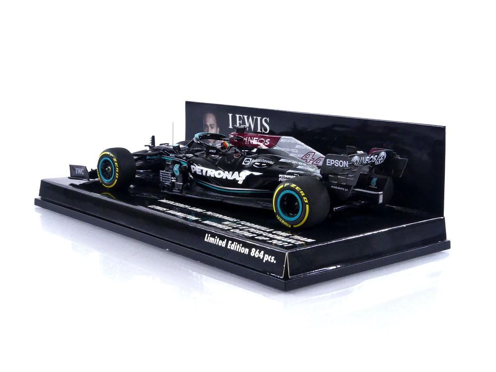Minichamps W12E Hamilton Qatar GP 2021 Winner Finished Product 1/43 M-AMG