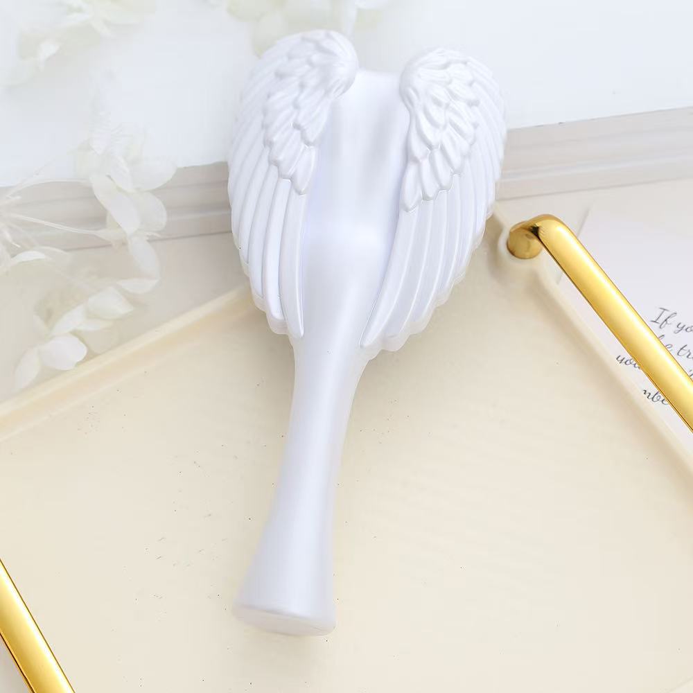 Модная расческа, Детская ручная расческа, Портативная парикмахерская расческа One Size белый