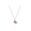 And Shawn Limited Edition Logo Pendant Necklace Unisex Necklace Red Brass N1386HOMMT_D013