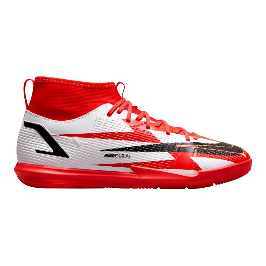 New Nike Mercurial Superfly 8 Academy CR7 IC Chile Red GS DB2676-600