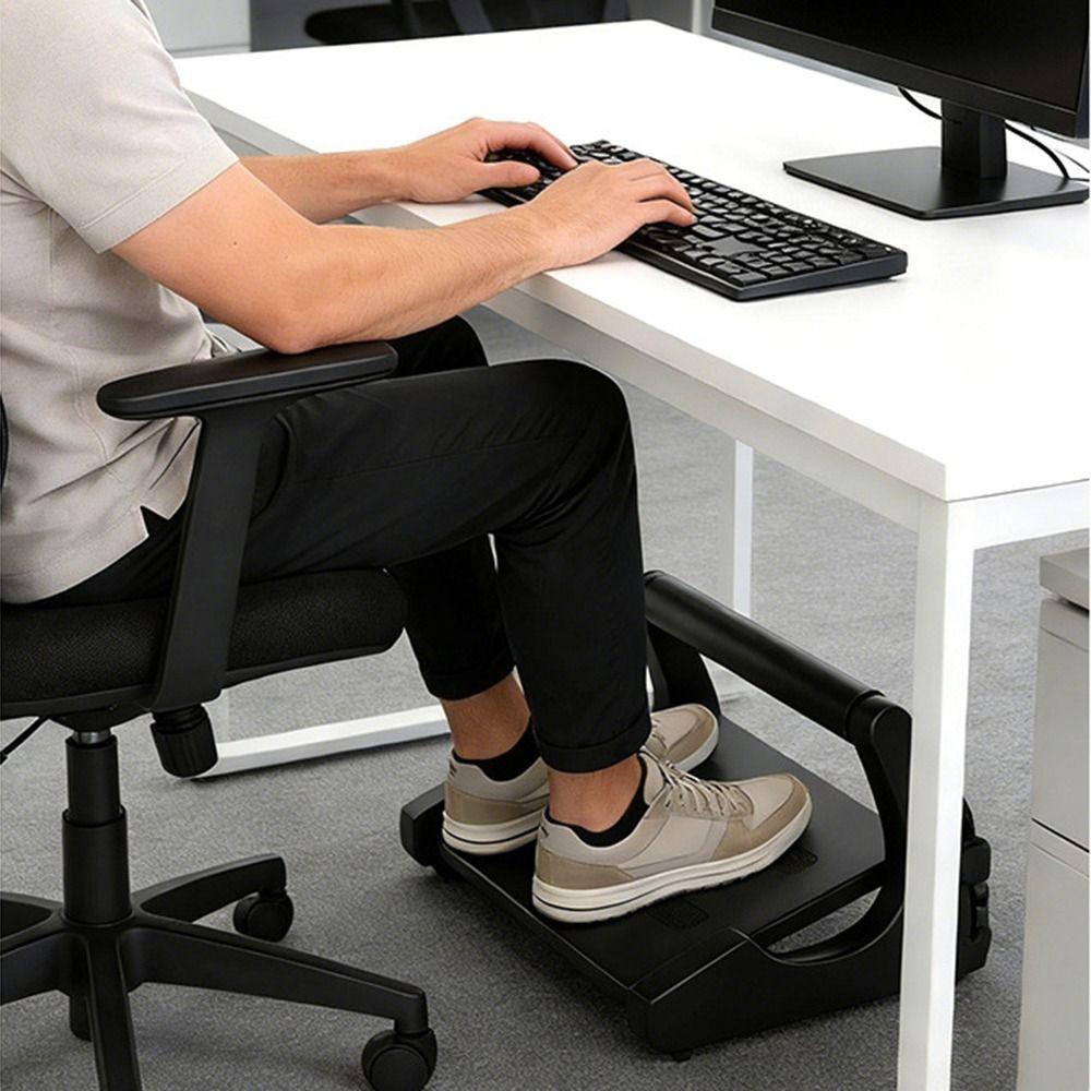 Ergonomik Ayarlanabilir Ayaklık Ayarlanabilir Açı Ofis Masası Ayak Desteği Ofis Kullanımı