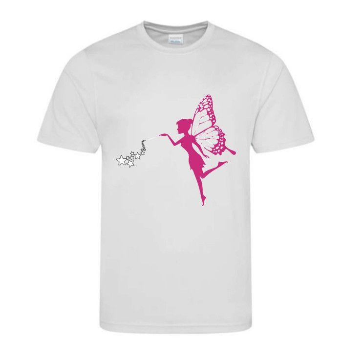 Children's Fairy Short Sleeve T-Shirt - Grey - Grey