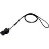 Molten FOX 40 Mouth Grip Whistle, Black - High-Performance Referee Tool