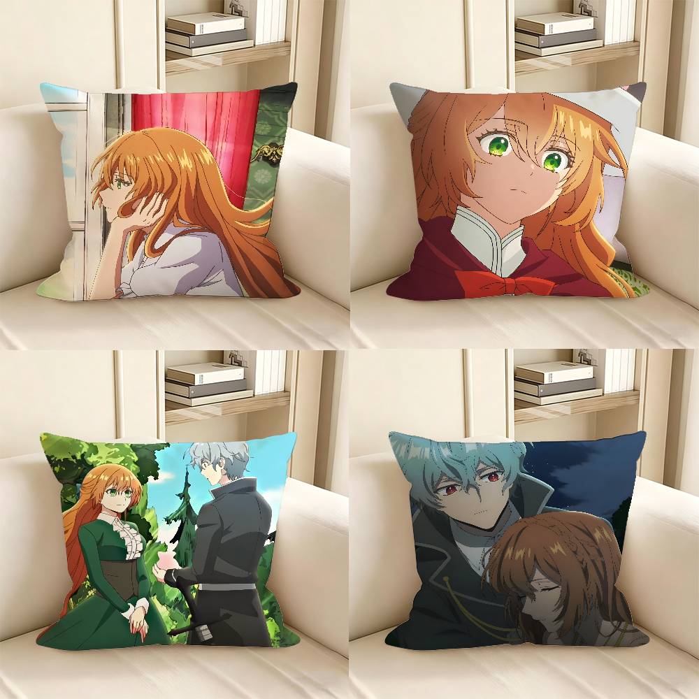 Why Raeliana Ended Up At The Duke's Mansion Anime Pillow Case Fashion Square Pillowcase Bedroom Sofa Room Ins Decoration Leisure