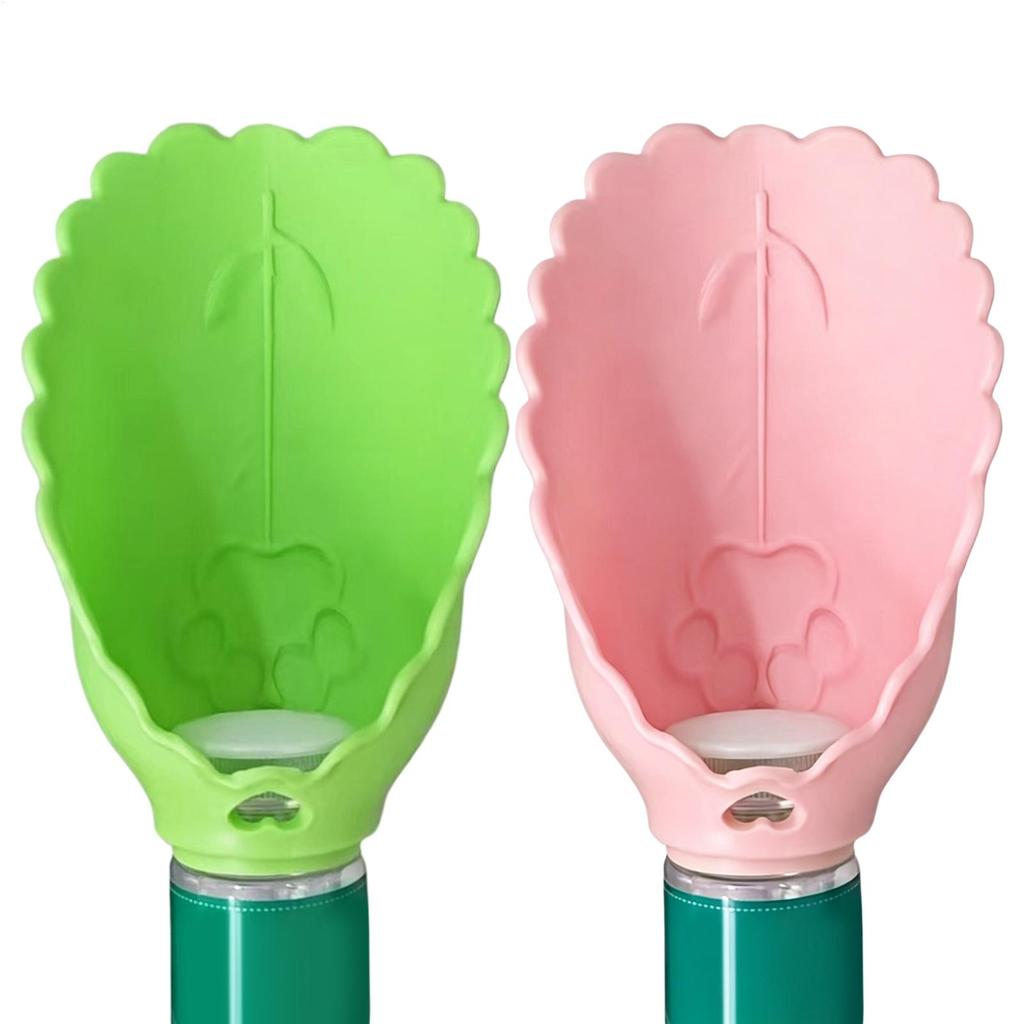 Portable Dog Cat Drinking Bowl Outdoor Feeding Water Universal Drinking Cup Pet Foldable Water Dispenser Interchangeable Bottle
