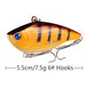 Lure Bait SinkingVIB10Gram55mmBionic Long Casting Hard Bait Fake Fish Bait for Mandarin Fish, Bass, and Mandarin Fish, Suitable