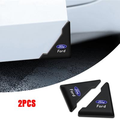 Car Styling Front Door Corner Cover Anti-collision Bumper Sticker For Focus Ranger Fiesta Transit Mustang Mondeo MK3 Fusion