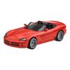 Hot Wheels Premium 2-Pack 2012 Corvette Z06 / 2003 Dodge Viper SRT-10 1/64 Scale (Yellow/Red)