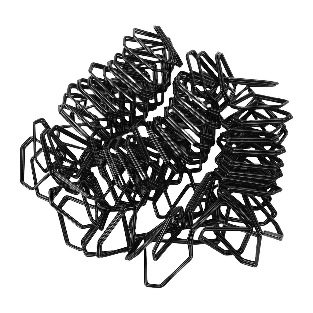 50PCS Table Number Holders Rhinestone Shape Photo Card Picture Display Clips for Wedding Birthday Party