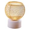Star Moon Iron Art Mesh Candlestick Candle Lamp Rustic Style Display Mold Ramadan Eid Mubarak Festive Decoration
