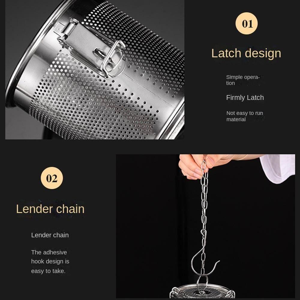 Stainless Steel Seasoning Cage Kitchen Tools Seasoning Strainer New Basket Filter Bag