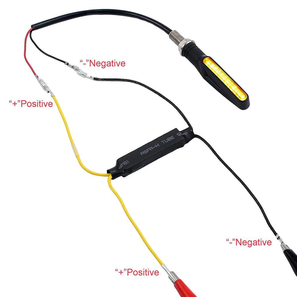 12V 21W Motorcycle LED Turn Signal Decoder Resistance Decoder Resistor Decoder Load Decoding Resistor Repair Parts