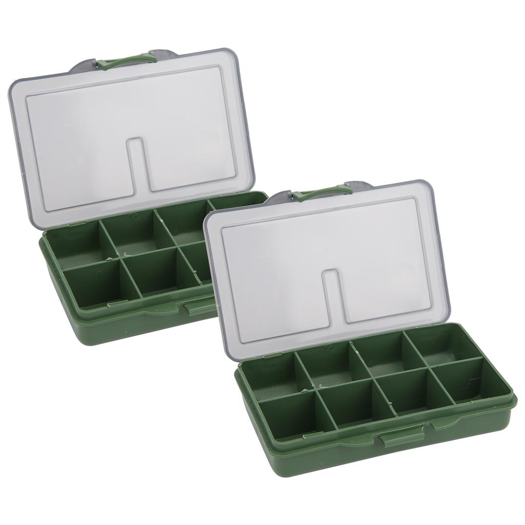 2Pcs Fishing Hook Bait Gadget Box Mini PP Storage Box Case for Fishing Tackle Accessories8