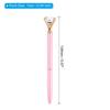 PATIKIL Ballpoint Stylus Pen, Crystal Diamond, Black Ink, 1.0mm Medium Point, Style 1, Pink, Pack of 6