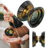 Professional Non-Responsive Yo-Yo for Adults, Metal Responsive Yo-Yo for Beginners, Trick Yo-Yo, Aluminum Alloy Yo-Yo with Gloves and 3 Replacement Yo