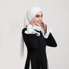 New Arrival Crinkle Rayon Hijab Women Muslim Scarf Shawls Solid Headscarf Wraps Big Size Plain Islamic Turban Headbands Foulard