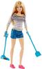 Barbie Girls Walk and Potty Pup with Blonde Doll [Parallel Import]