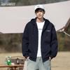 MARK FAIRWHALE Unisex Cotton Hooded Zip-Up Sweatshirt