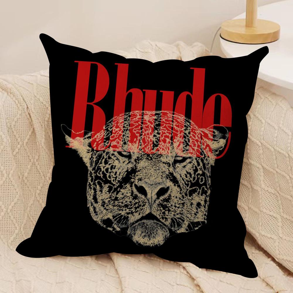 Fashion Brand RRHUDEs Cushion Cover Soft Plush Fabric DoubleSided Printed Sofa Cushion Cover for All Seasons Home Decor Gift