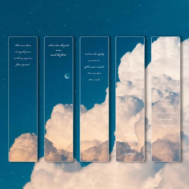 

Bookmarks Multi-Pack PVC Bookmark Reading Accessory Creative Design Stationery For Office Stationery School Supplies Literary