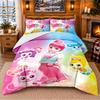 Catch Teenieping Pattern Bedding 3Pcs Set Bed Sheet And Pillowcases For Indoor Bedroom