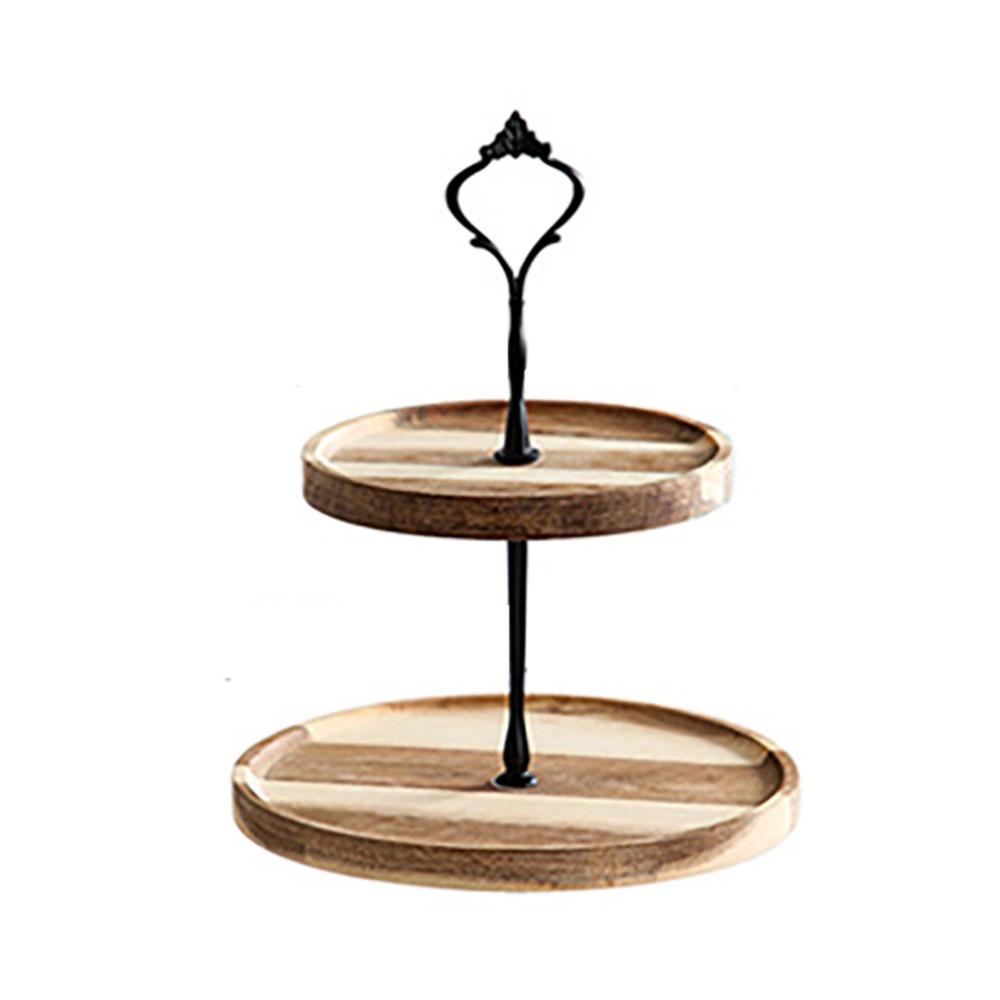 Smooth Serving Tray Detachable Multi Layer Frame Food Platter Elegant Storage Tray  Afternoon Tea