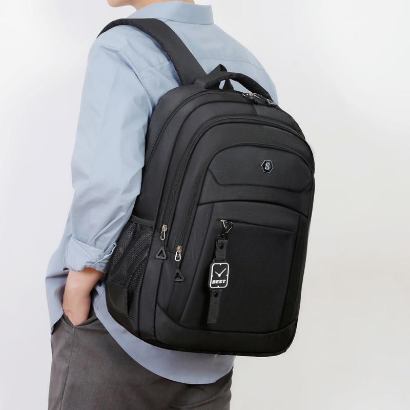 Sac à dos pour homme haut de gamme, polyvalent et minimaliste - Durable et élégant pour le travail, les voyages et les ordinateurs portables