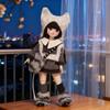 For 30Cm Doll Clothes Suit Cute Winter Outfit 1/6 Doll Accessories Dress Up Toy Gift For Girls